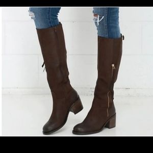 Steve Madden knee high boots brown 8 (fits like a 7.5)